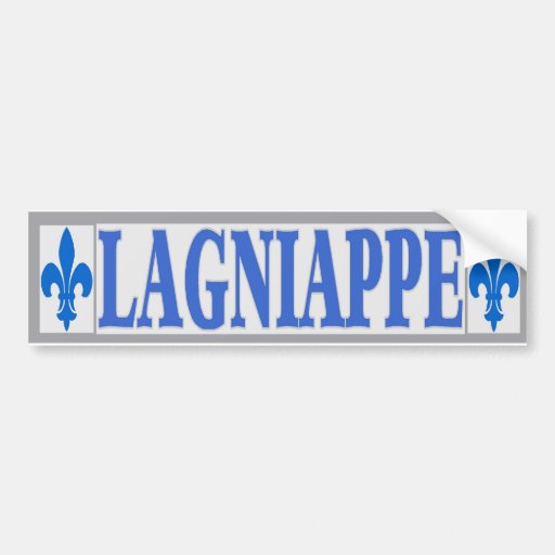 Blue Tiles Lagniappe Bumper Stickers