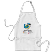 Blue Tit International Aprons