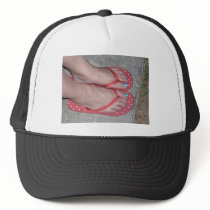 BLUE TOENAILS TRUCKER HATS