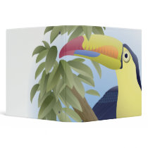 Blue Toucan Notebook binders