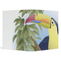 Blue Toucan Notebook binders