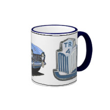 Blue TR4 Coffee Mugs