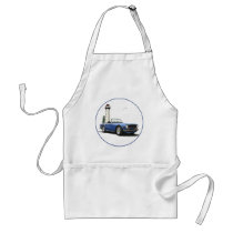 Blue TR6 Aprons