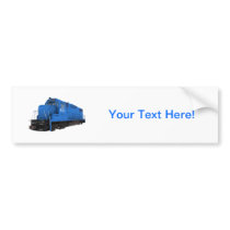 Blue Train Engine: Bumper Stickers
