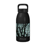 Blue Tree Abstract Drinking Bottles