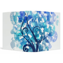 Blue Tree Vinyl Binder