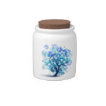 Blue Tree Candy Dishes