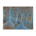 'Blue Tree Forest' postcard
