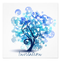 Blue Tree Invite