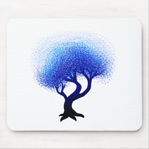 Blue Tree mousepad