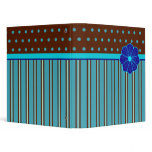 Blue Tropical Binder