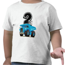 Blue Truck 2nd Birthday T Shirts