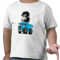 Blue Truck 3rd Birthday T-shirts