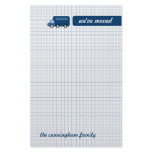 Blue Truck Custom Stationery