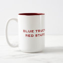 Blue Truck two-tone mug (Russ) mug