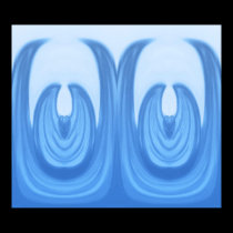 blue tulips posters