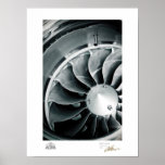 Blue Turbine Posters