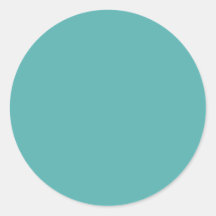 Blue Turquoise Background. Fashion Color. Elegant Stickers