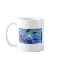 BLUE TURTLE COFFEE MUGS