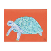 Blue Turtle postcards by junejofca Blue Turtle postcards