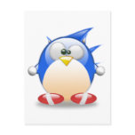 Blue Tux Postcard