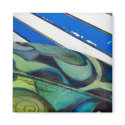 blue two magnets