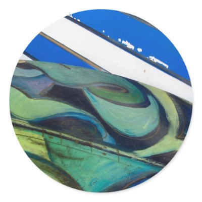 blue two sticker by DonnaGrayson_Photos
