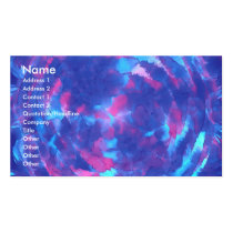 BLUE TYE-DYE profile cards