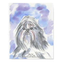 "Blue Tzu" posters by acraftqueen "Blue Tzu" posters