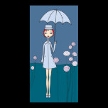 blue umbrella posters