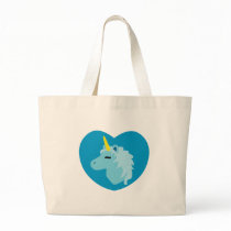 Blue Unicorn bags by toxiferous Blue Unicorn bags