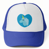 Blue Unicorn hats