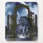 blue Unicorn Mousepad