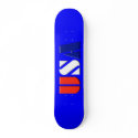 Blue USA Skateboard