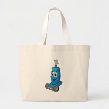 Blue Vacuum Cleaner Canvas Bags