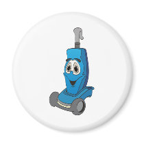 Blue Vacuum Cleaner Magnet