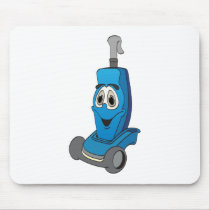 Blue Vacuum Cleaner Mousepad