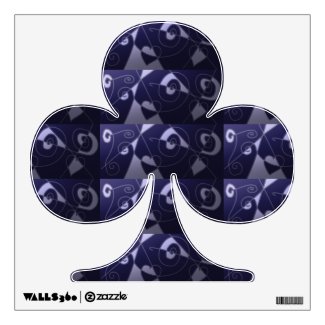 Blue Valentine Club Wall Decal
