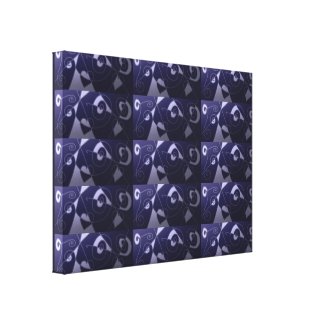 Blue Valentine Wrapped Canvas Gallery Wrapped Canvas