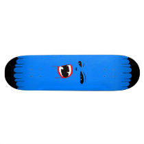 Blue Vamp Custom Skateboard