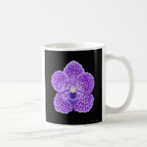 Blue Vanda Orchid Flower mugs