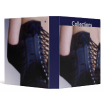 Blue Velvet Corset Back Customizable Binder