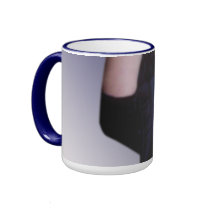 Blue Velvet Corset Back Mug