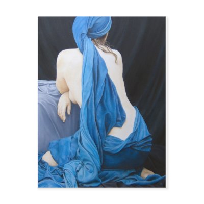 Blue Velvet Post Card by Modernlifeform