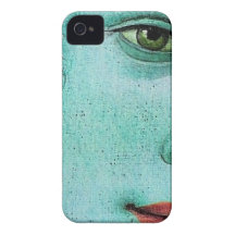 blue venus iPhone 4 cover