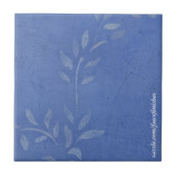 Blue Vine Ceramic Tiles