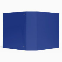 Blue binders