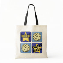 Blue Volleyball bags by mikaushop Blue Volleyball bags