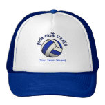 Blue Volleyball Hats