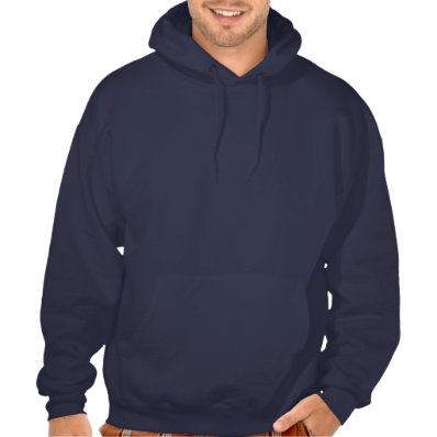 Blue Wakeboarder Hooded Pullover